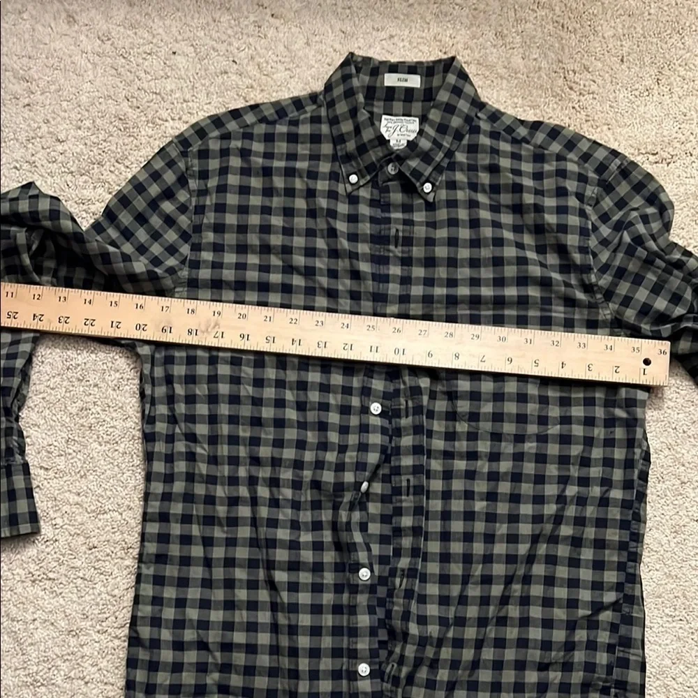 Green Casual Button Down Shirt